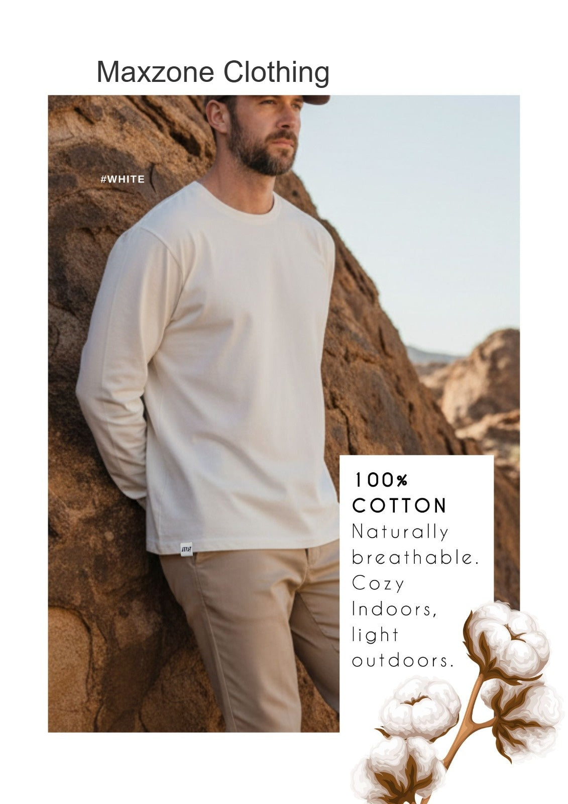 Iho G 118 Maxzone Clothing Cotton Mens Tshirts Wholesale