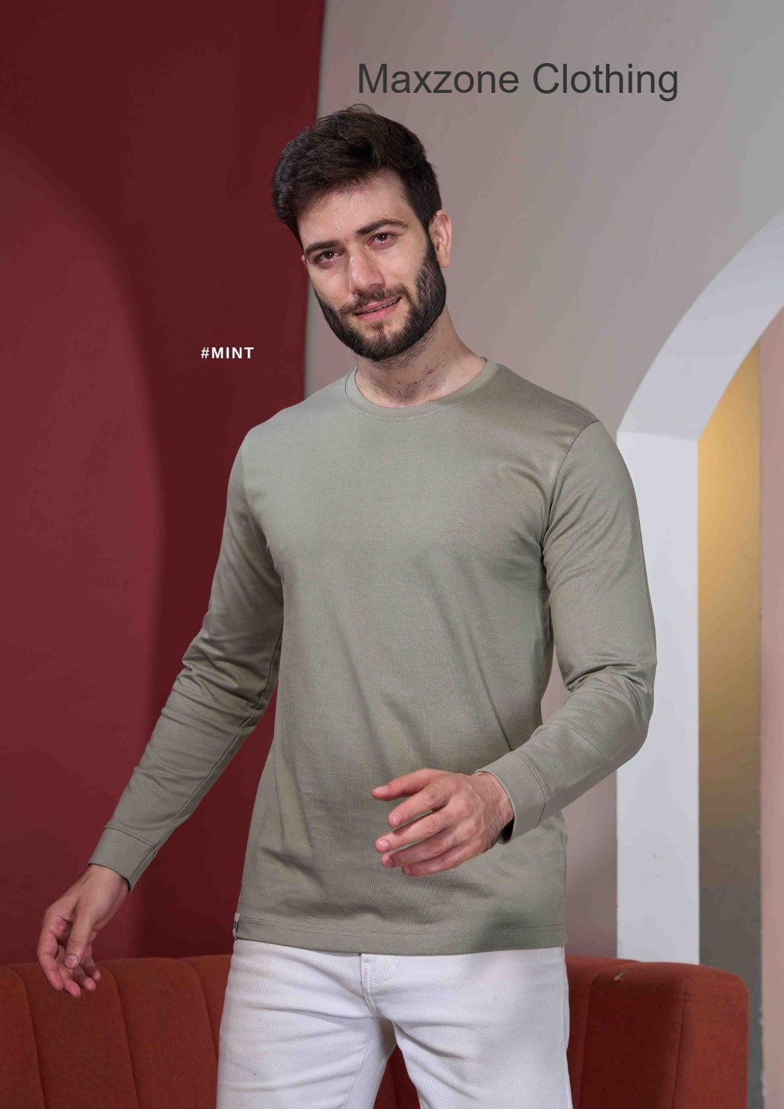 Iho G 118 Maxzone Clothing Cotton Mens Tshirts Wholesale