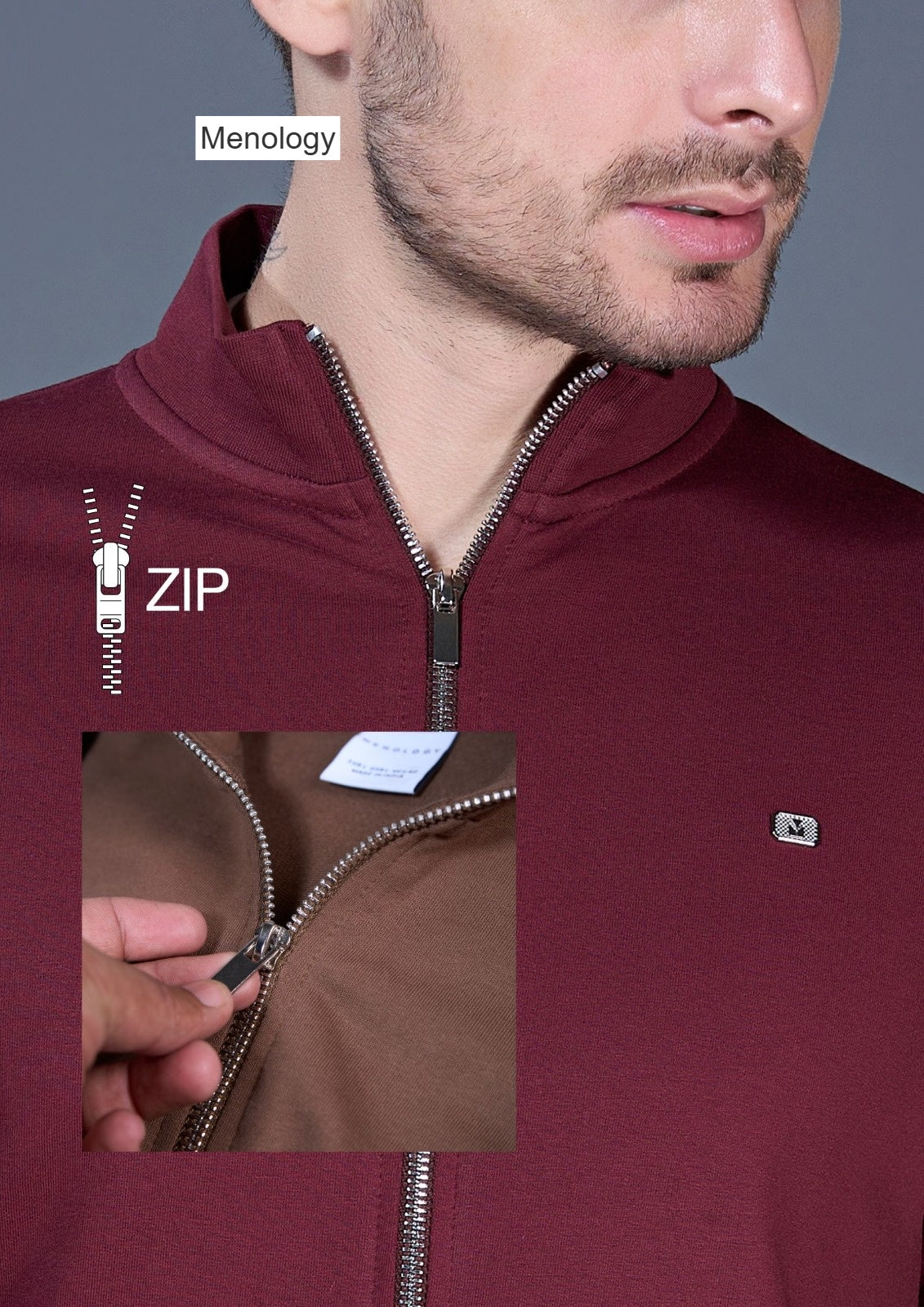 Iho G 119 Menology Cotton Looper Mens Jacket Supplier Ahmedabad