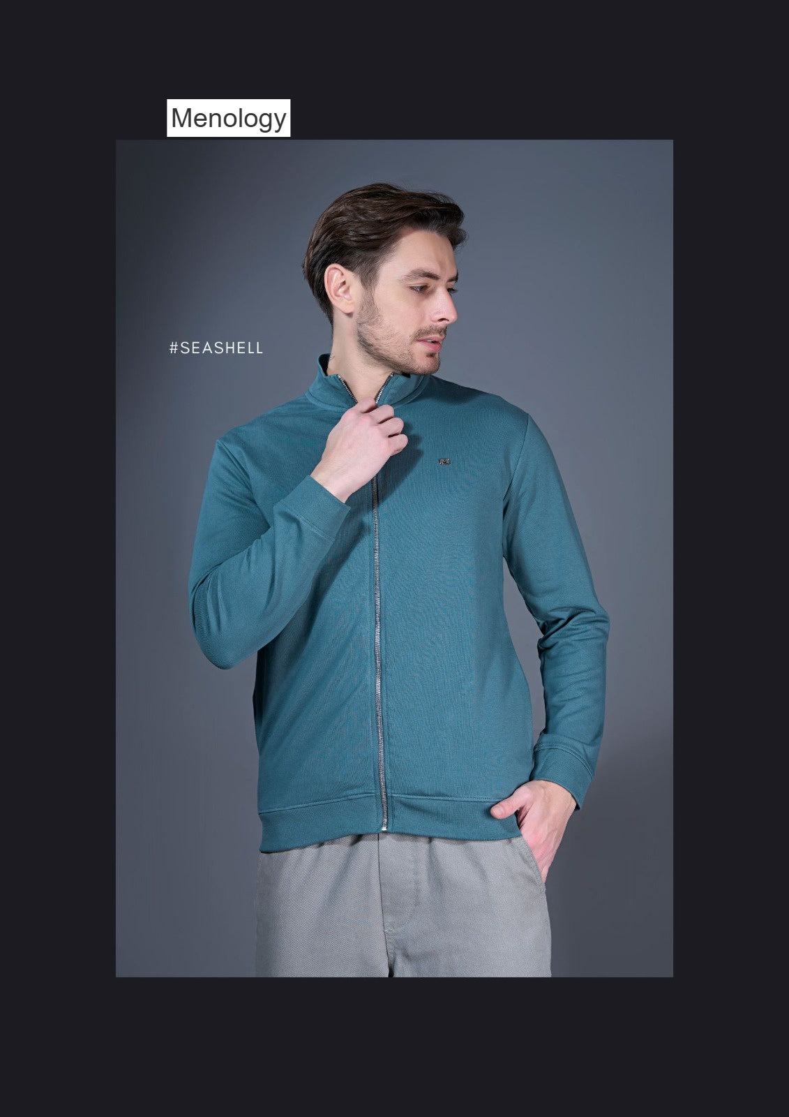 Iho G 119 Menology Cotton Looper Mens Jacket Supplier Ahmedabad