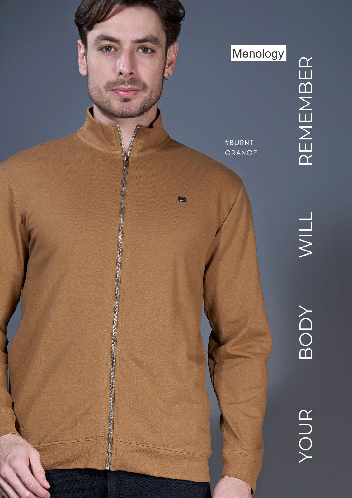 Iho G 119 Menology Cotton Looper Mens Jacket Supplier Ahmedabad