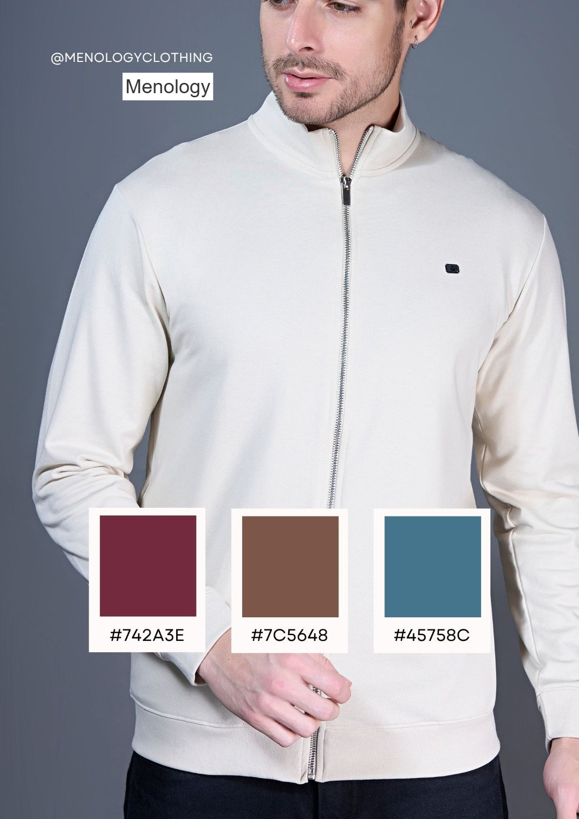 Iho G 119 Menology Cotton Looper Mens Jacket Supplier Ahmedabad