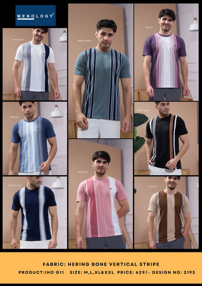 Iho G 11 Menology Vertical Mens Tshirts Supplier