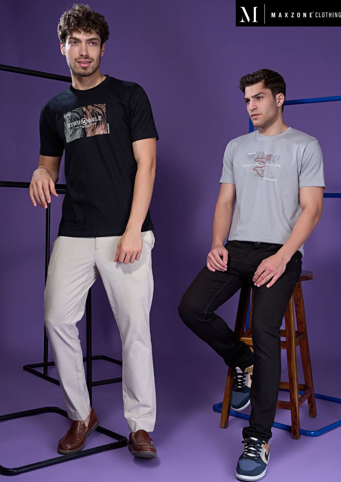 Iho G 123 C D No 2385 Maxzone Clothing Cotton Mens Tshirts Wholesaler Ahmedabad