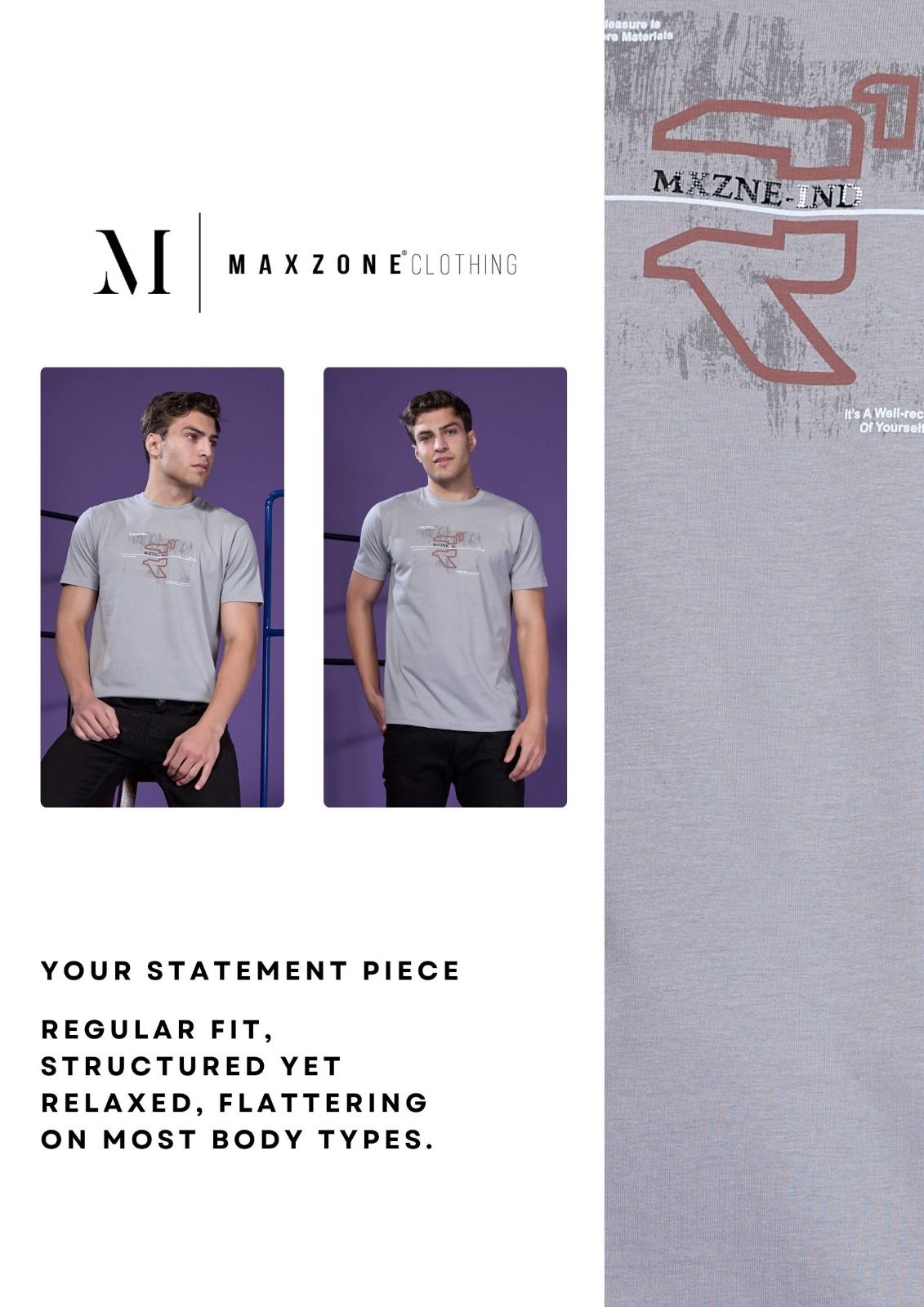 Iho G 123 C D No 2385 Maxzone Clothing Cotton Mens Tshirts Wholesaler Ahmedabad