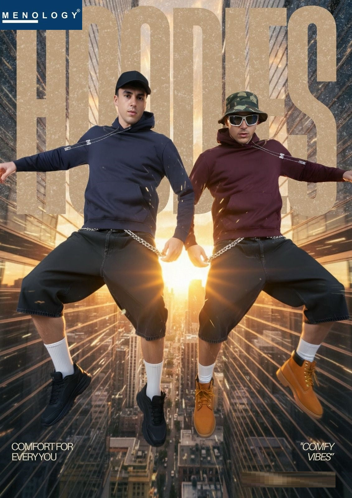 Iho G 132 Menology Cotton Looper Mens Hoodies Exporter India