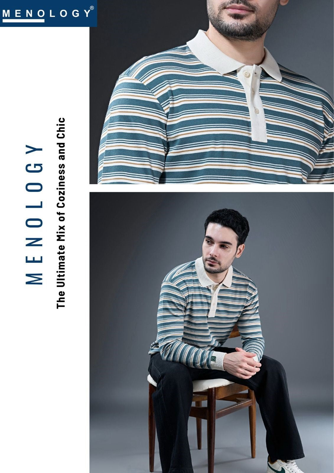 Iho G 133 Menology Auto Stripes Mens Tshirts Wholesaler Gujarat