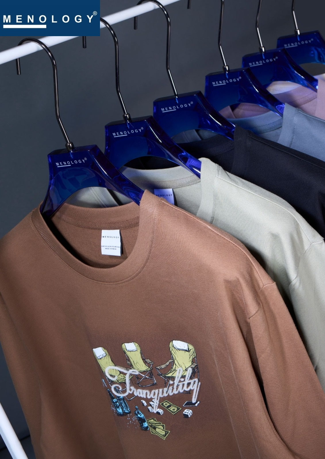 Iho G 134B Dn 2527 Menology Cotton Looper Mens Tshirts Wholesaler