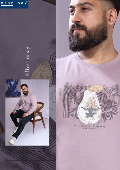 Iho G 134 A Menology Cotton Looper Mens Tshirts Wholesale Price