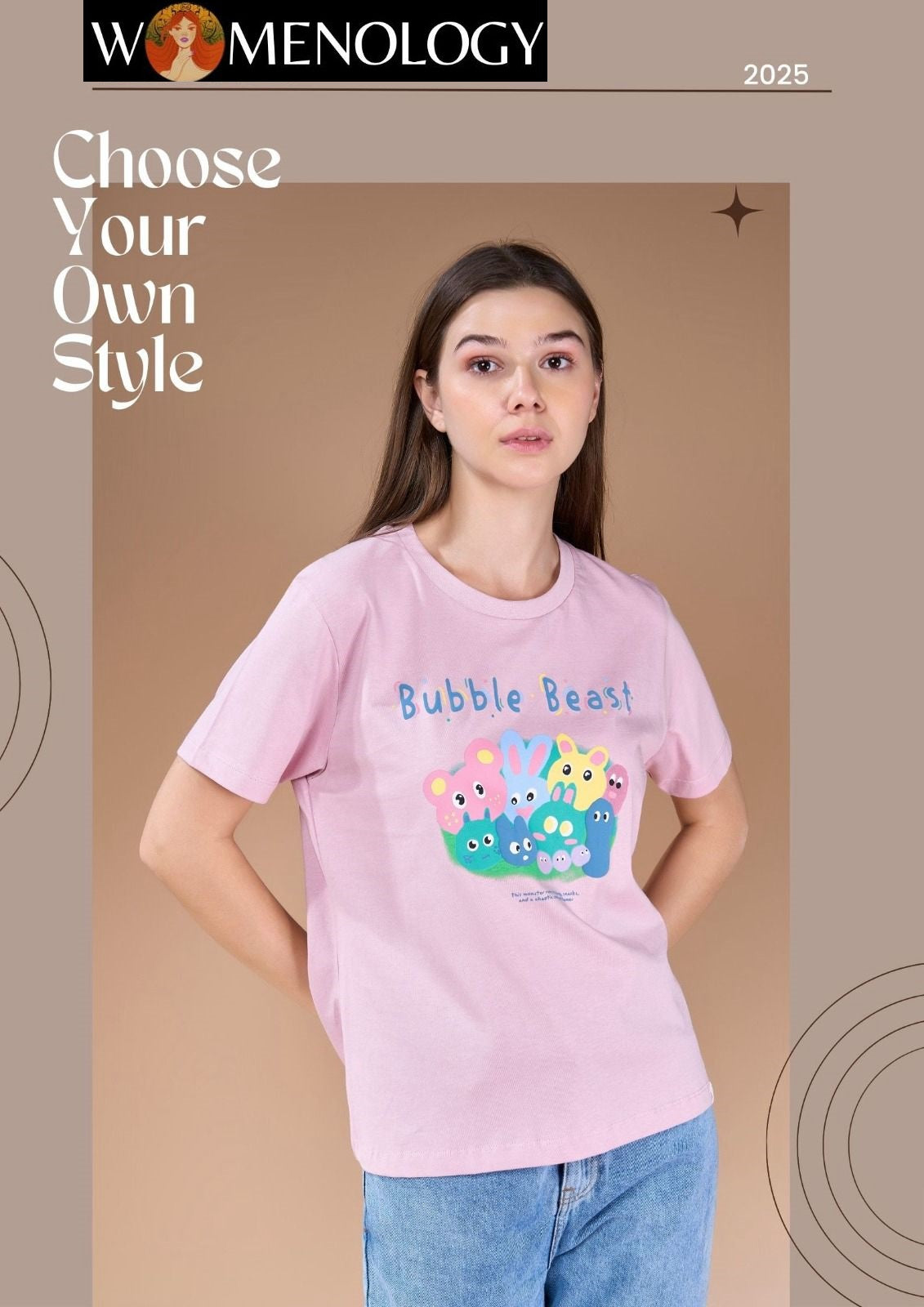 Iho G 135 B D No 2498 Womenology Premium Cotton Women Tshirt Wholesale