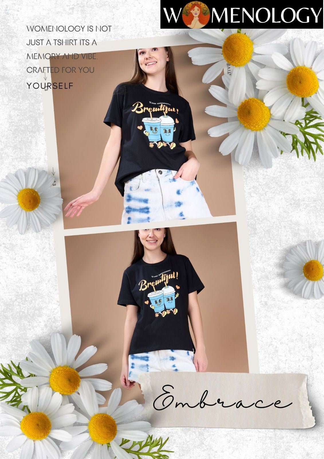 Iho G 135 B D No 2498 Womenology Premium Cotton Women Tshirt Wholesale