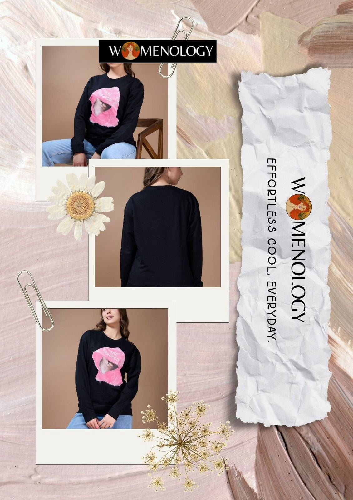 Iho G 148 A Womenology Cotton Looper Women Oversized Tshirt Exporter India