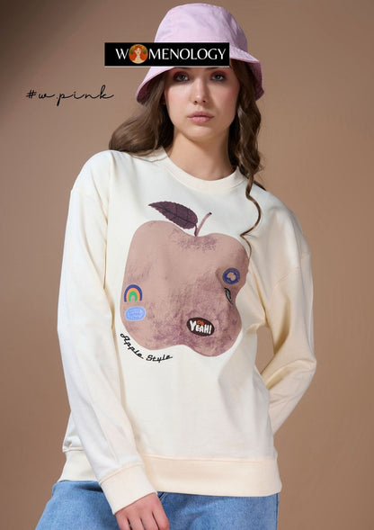 Iho G 148 A Womenology Cotton Looper Women Oversized Tshirt Exporter India