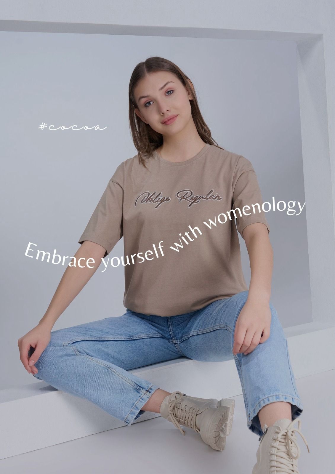 Iho G 151 A Dn 2571 Womenology Cotton Women Oversized Tshirt Manufacturer