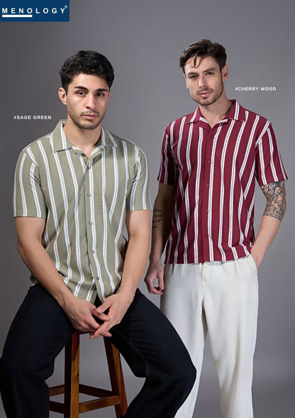 Iho G 161 Menology Knit Striper Mens Shirts Supplier Ahmedabad
