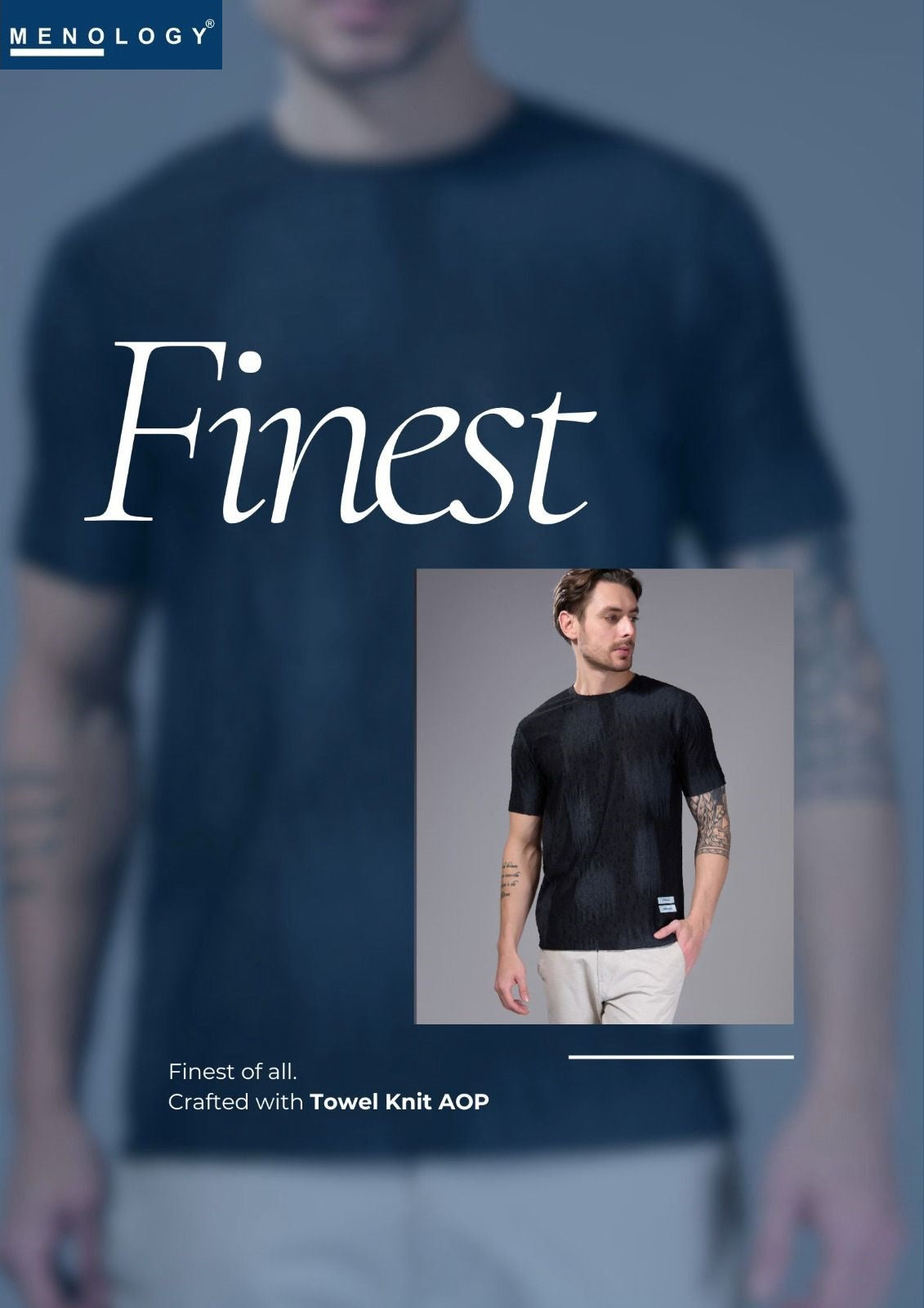 Iho G 172 Menology Aop Mens Tshirts Manufacturer Gujarat