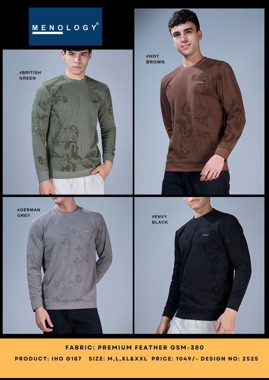 Iho G 187 Dno 2525 Menology Knit Mens Tshirts Wholesale Price