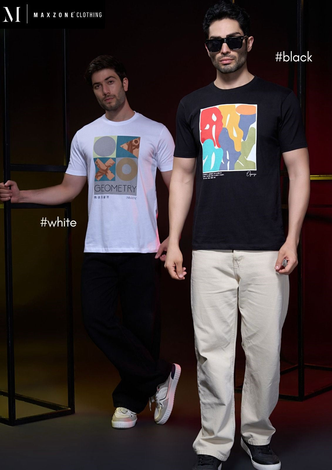 Iho G 18 B Maxzone Clothing Cotton Mens Tshirts Supplier Gujarat