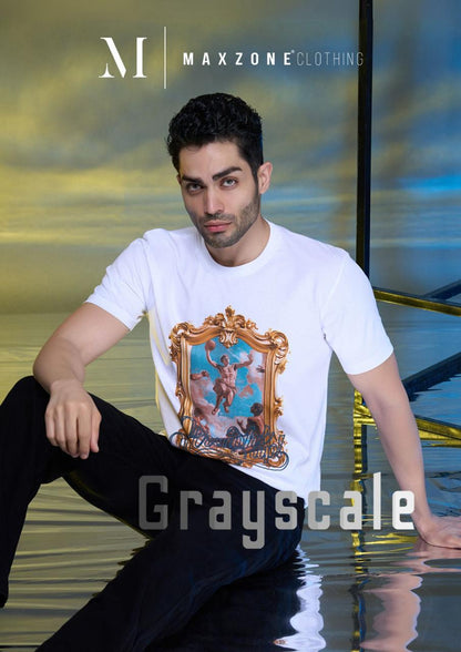Iho G 18 Design 2211 Maxzone Clothing Cotton Mens Tshirts Supplier Gujarat