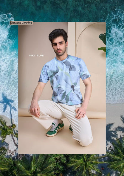 Iho G 192 Dn 2642 Maxzone Clothing Cotton Mens Tshirts Exporter