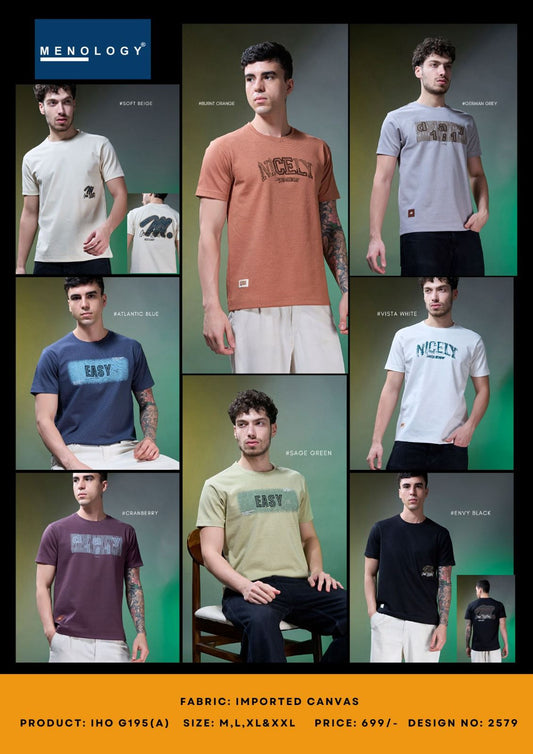 Iho G 195 A Menology Imported Mens Tshirts Exporter Gujarat