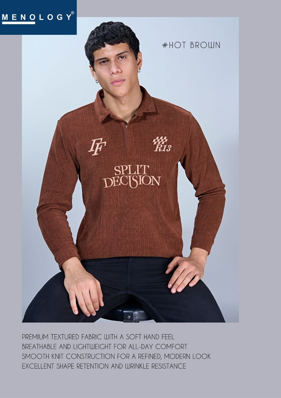 Iho G 205A Dn 2512 Menology Luxe Chenille Mens Tshirts Manufacturer India