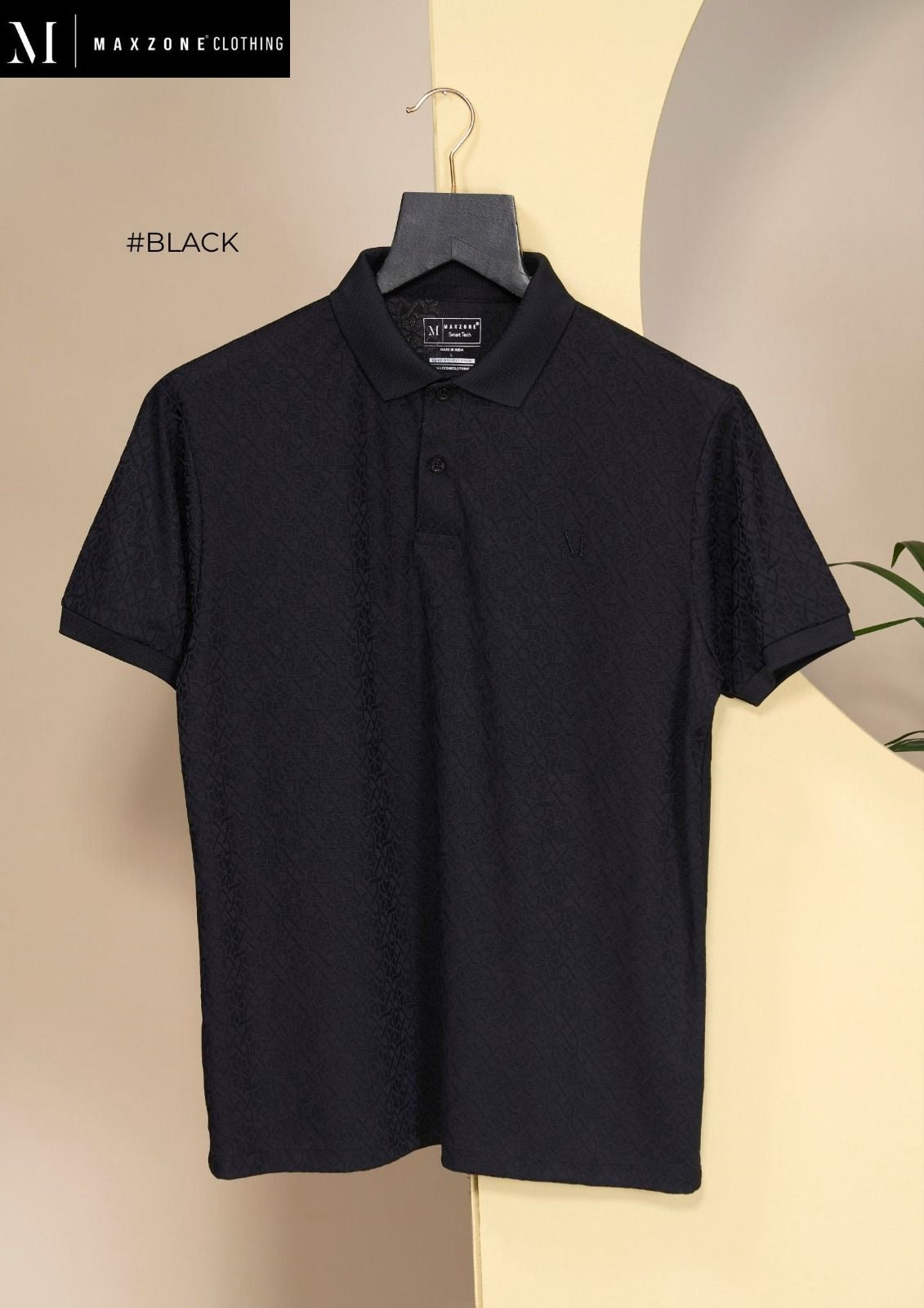 Iho G 208 Dn 2587 Maxzone Clothing Honey Comb Mens Tshirts Exporter India