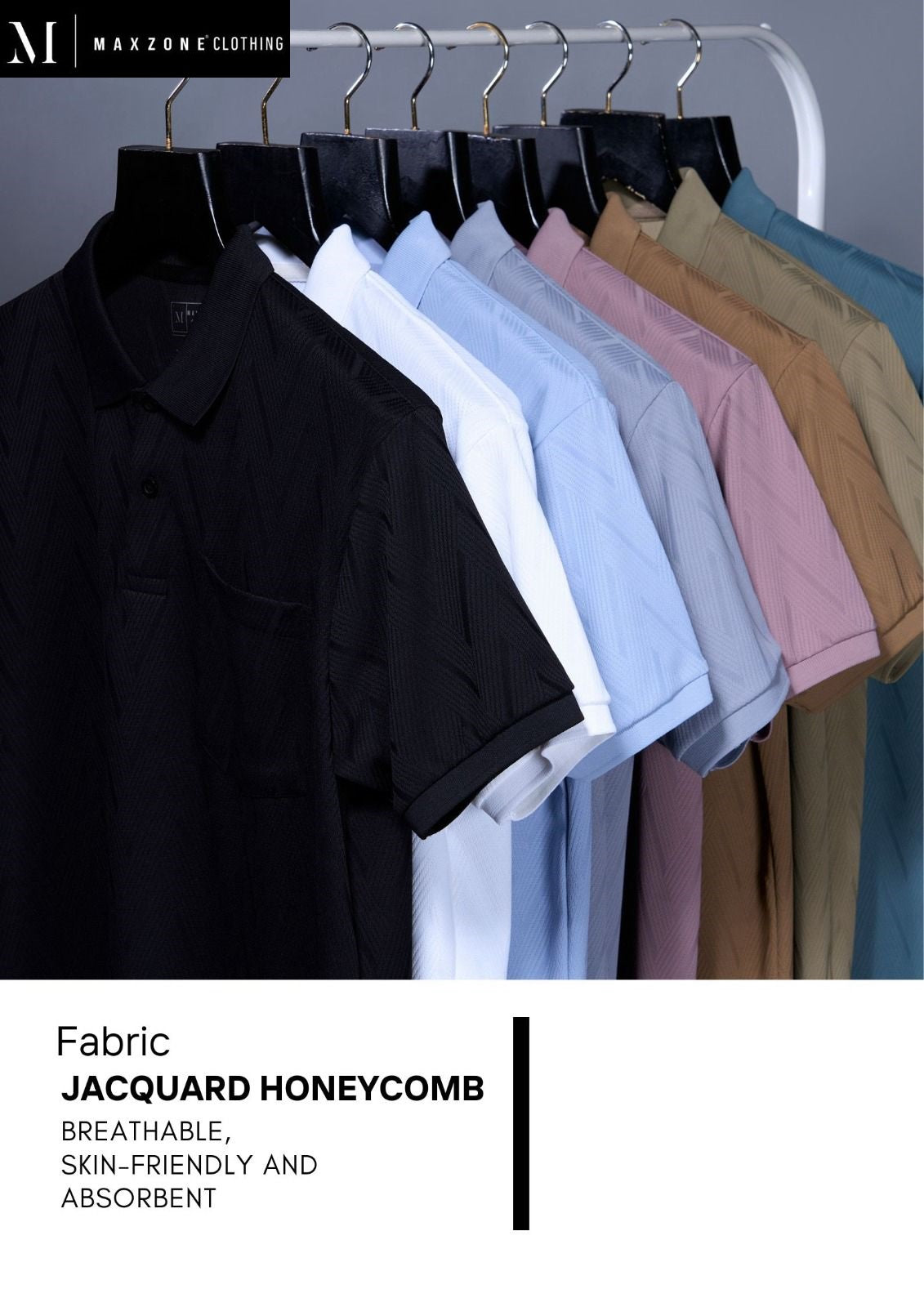 Iho G 208 Dn 2587 Maxzone Clothing Honey Comb Mens Tshirts Exporter India