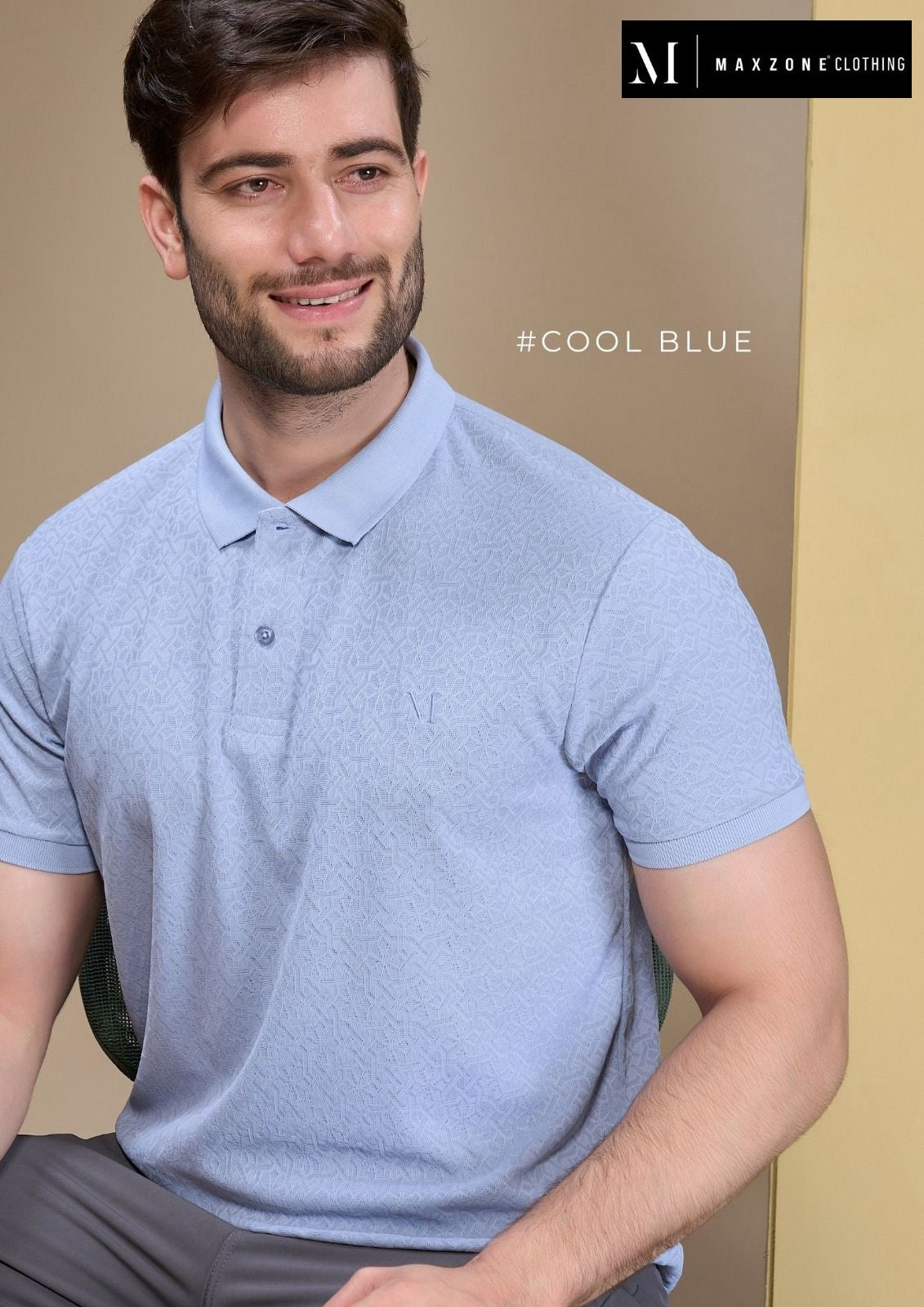 Iho G 208 Dn 2587 Maxzone Clothing Honey Comb Mens Tshirts Exporter India