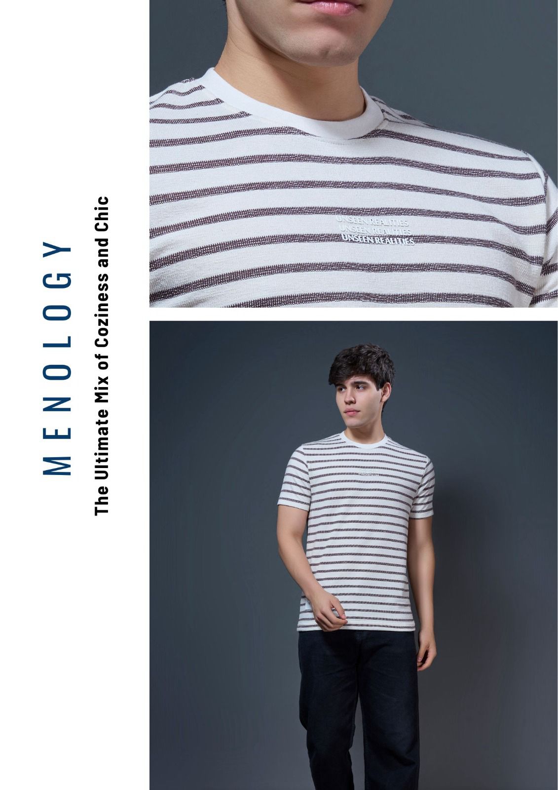 Iho G 211 Menology Jacquard Mens Tshirts Wholesale Price