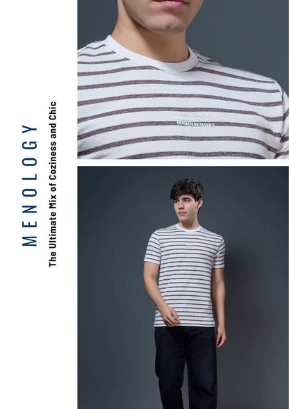 Iho G 211 Menology Jacquard Mens Tshirts Wholesale Price