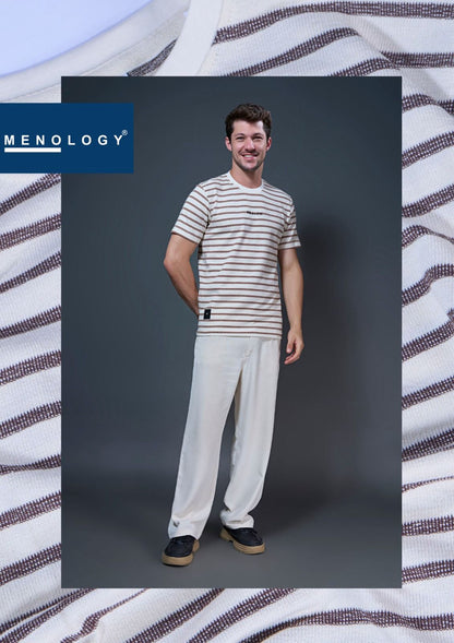 Iho G 211 Menology Jacquard Mens Tshirts Wholesale Price