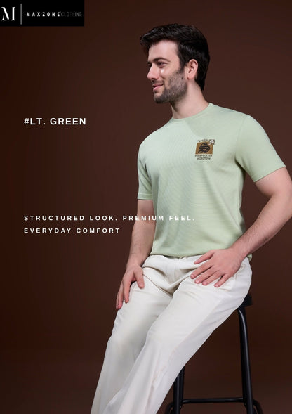 Iho G 217 Dn 2637 Maxzone Clothing Cotton Mens Tshirts Exporter