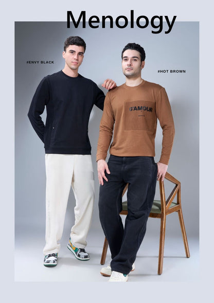 Iho G 224 Dn 2578 Menology Cotton Looper Mens Tshirts Wholesale Price