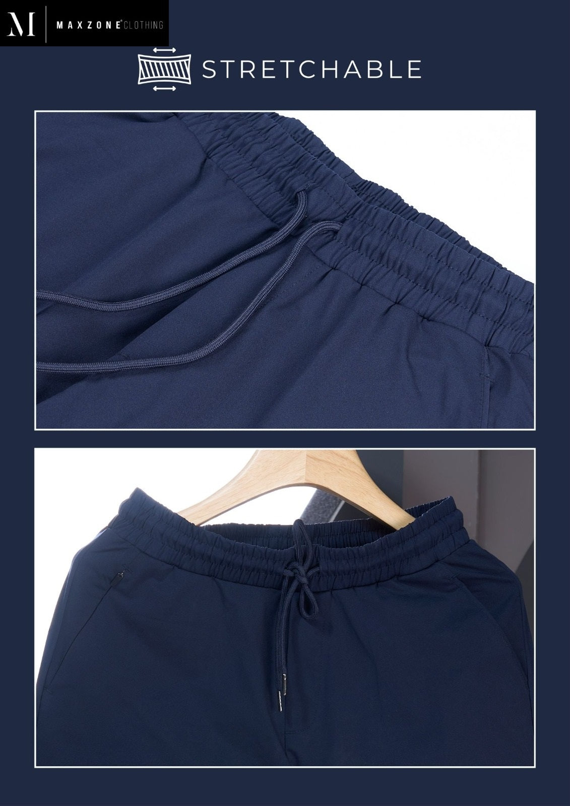 Iho G 229 Dn 2594 Maxzone Clothing Lycra Mens Track Pants Exporter India