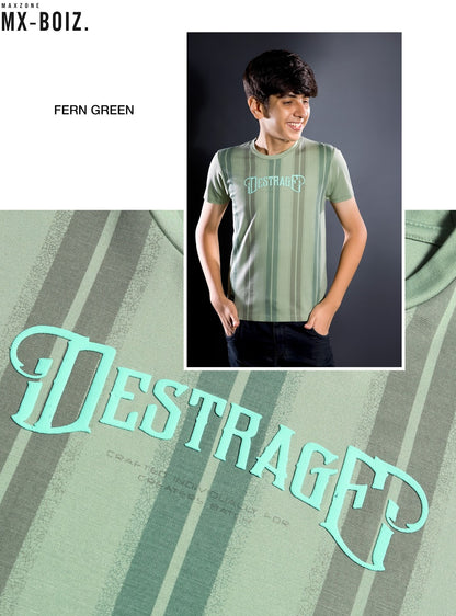 Iho G 22 Maxzone Clothing Tencil Lycra Boys Tshirt Manufacturer Ahmedabad