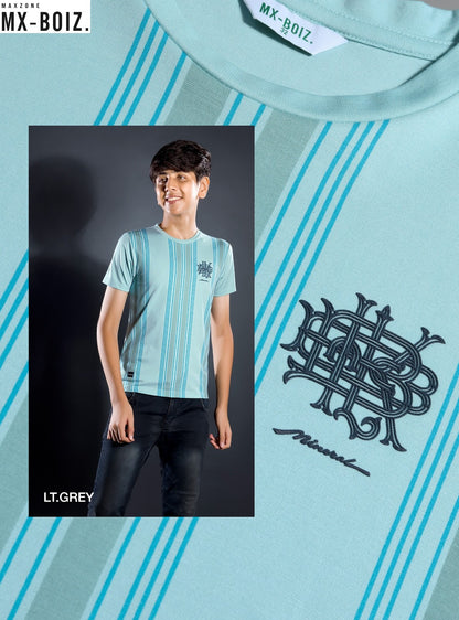 Iho G 22 Maxzone Clothing Tencil Lycra Boys Tshirt Manufacturer Ahmedabad