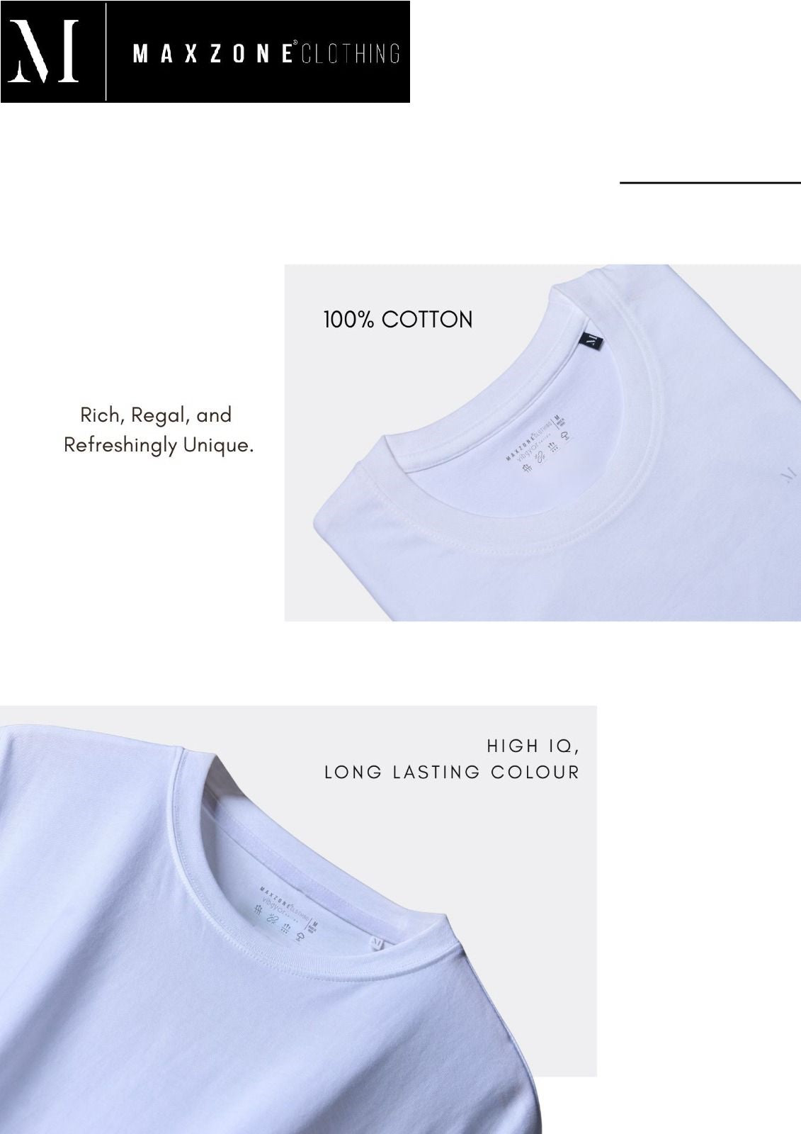 Iho G 236 Dno 2516 Maxzone Clothing Cotton Mens Tshirts Wholesale Price