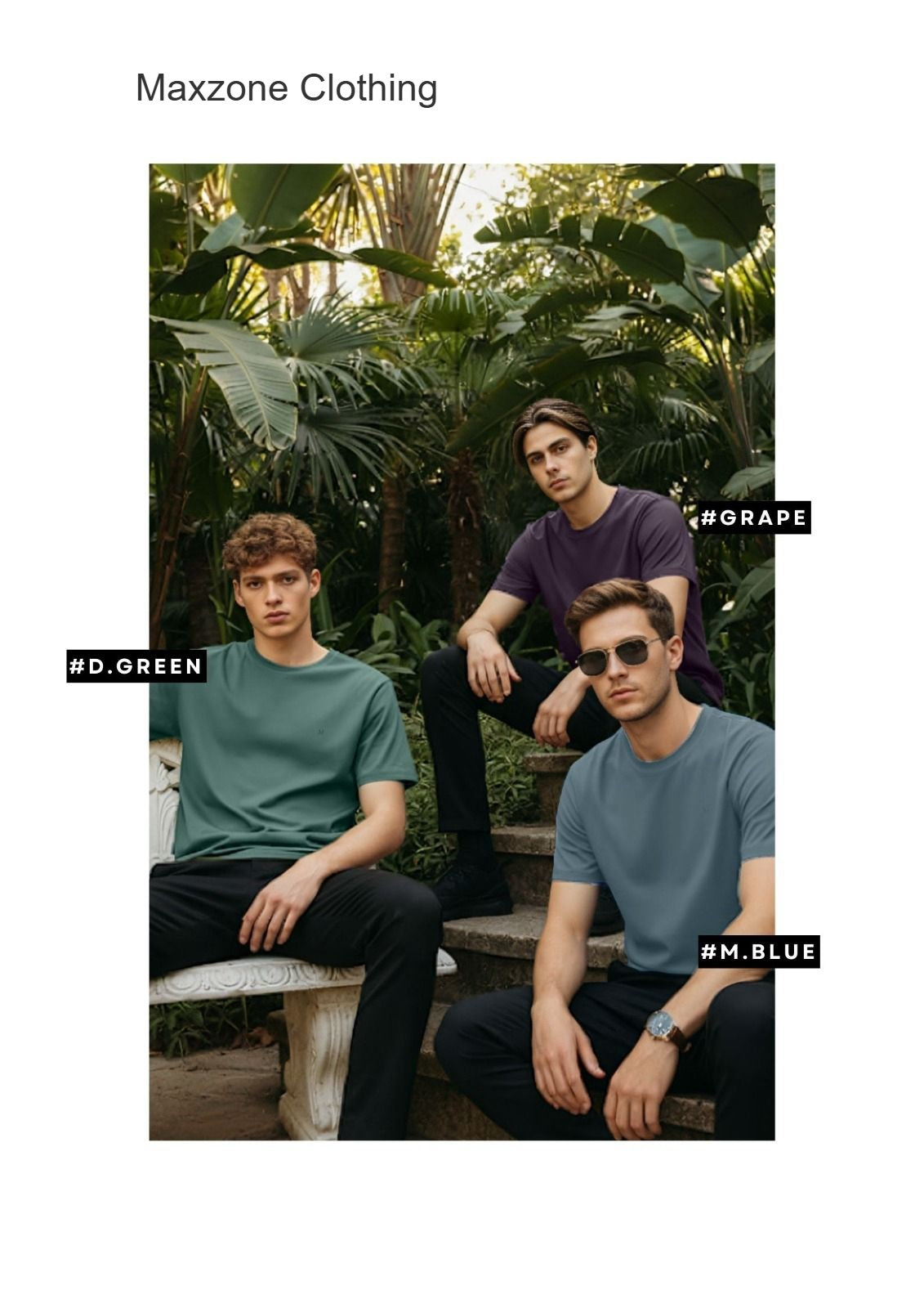 Iho G 237 Maxzone Clothing Cotton Mens Tshirts Wholesale Price