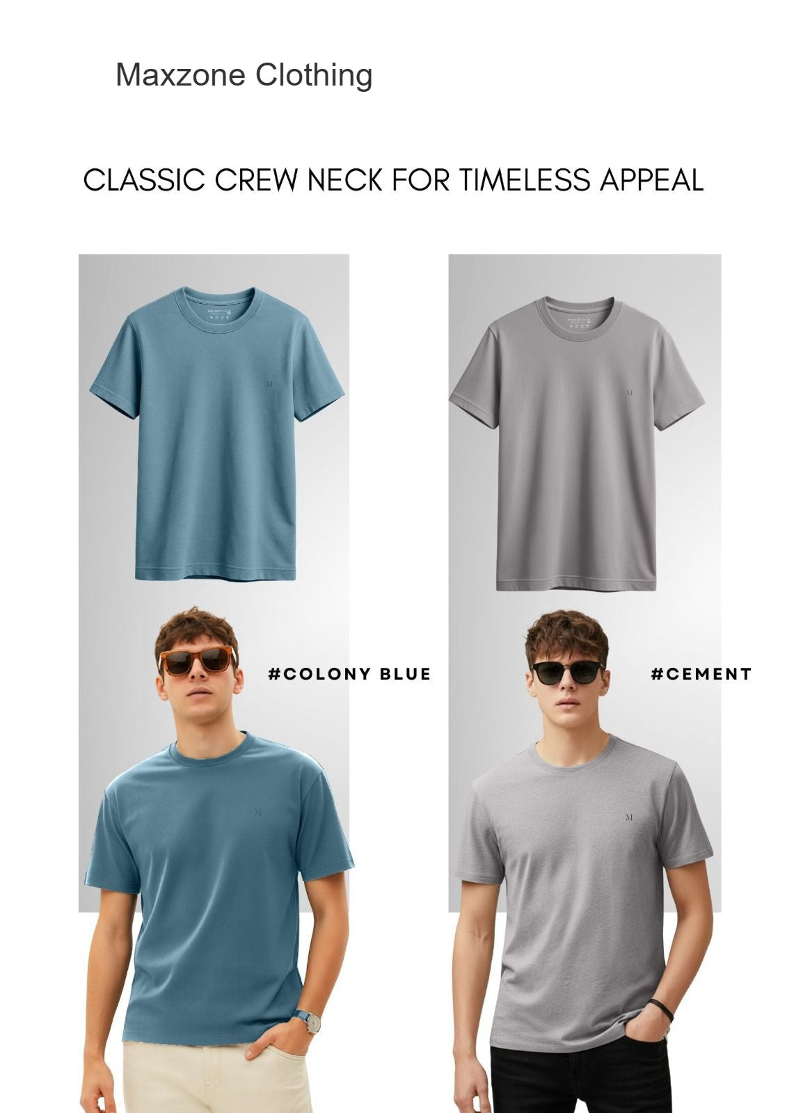 Iho G 237 Maxzone Clothing Cotton Mens Tshirts Wholesale Price