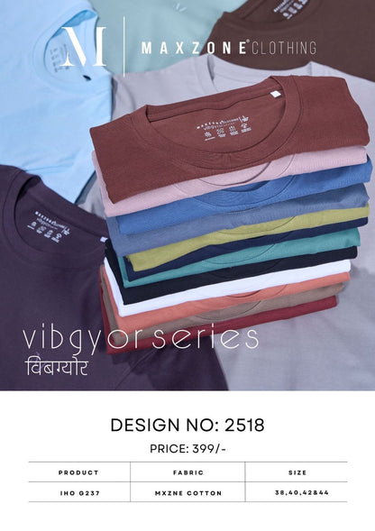 Iho G 237 Maxzone Clothing Cotton Mens Tshirts Wholesale Price