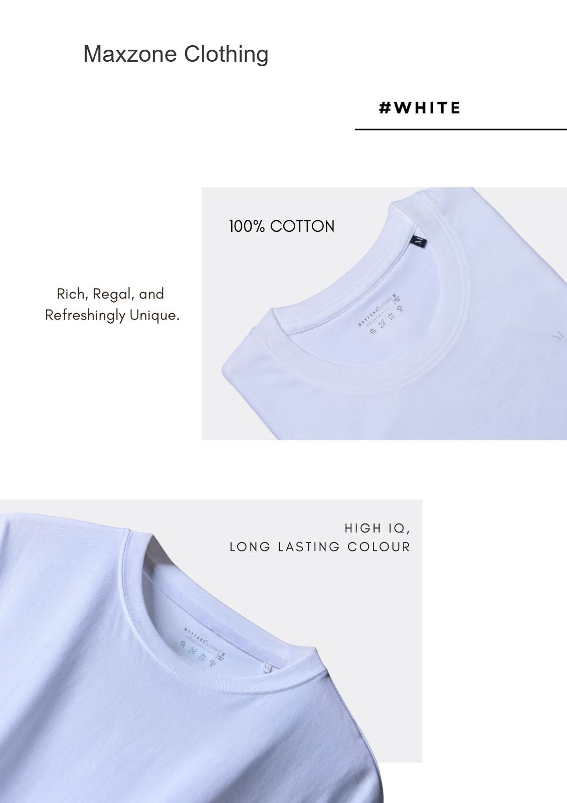 Iho G 237 Maxzone Clothing Cotton Mens Tshirts Wholesale Price