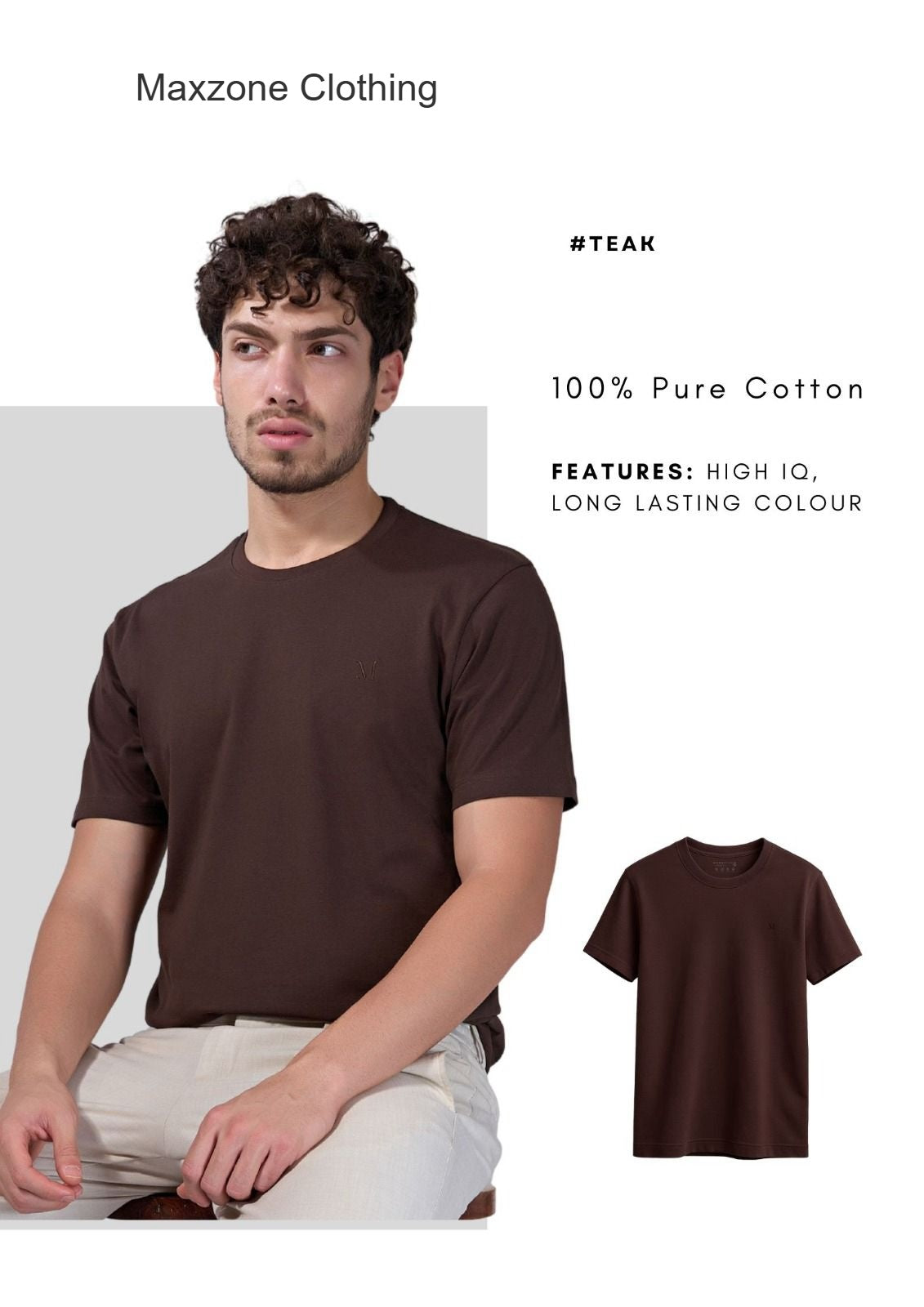 Iho G 237 Maxzone Clothing Cotton Mens Tshirts Wholesale Price