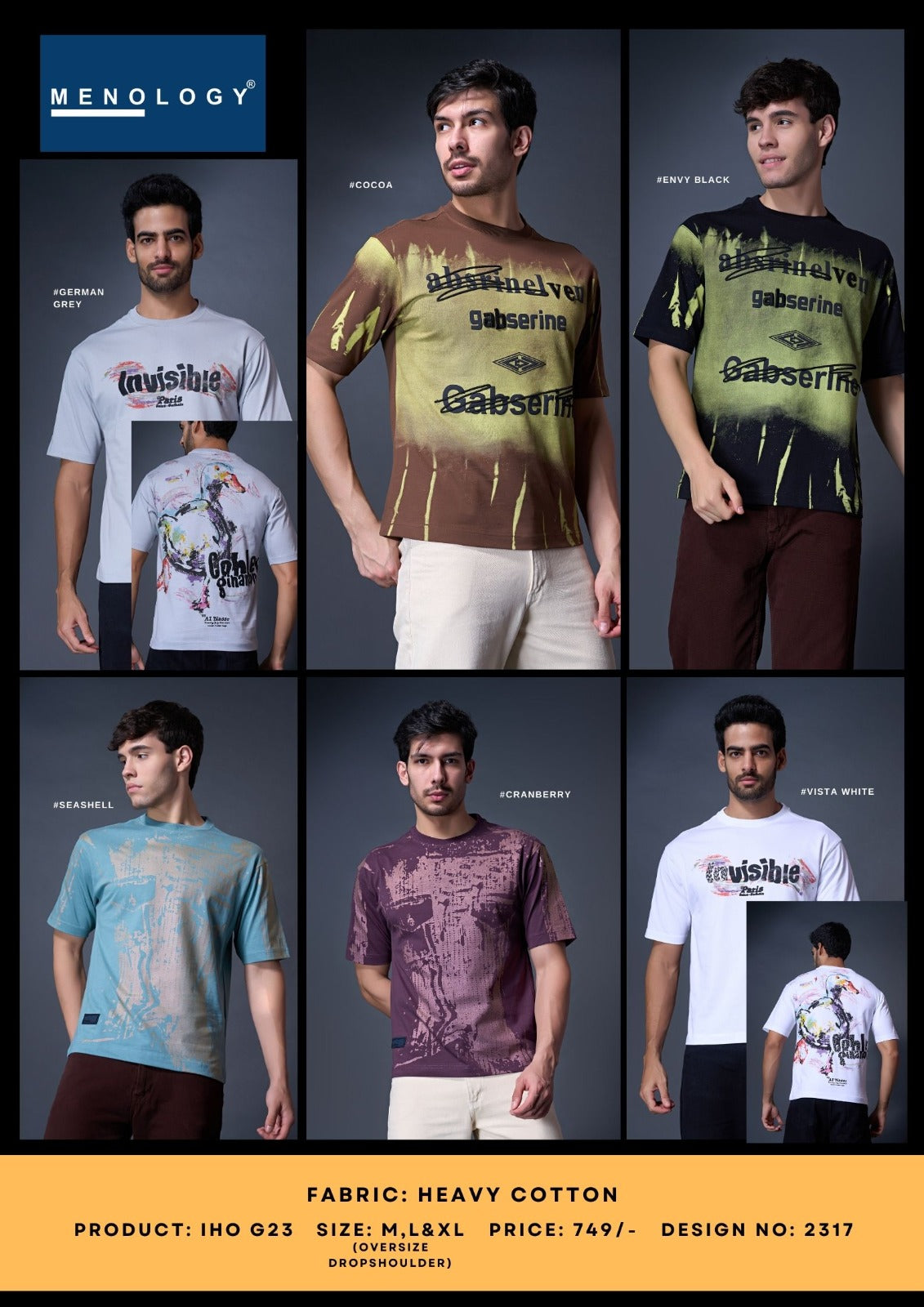 Iho G 23 Menology Cotton Mens Tshirts Manufacturer Gujarat