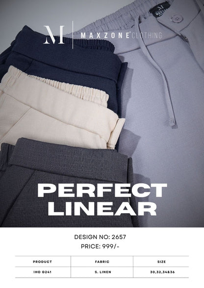 Iho G 241 Dn 2657 Maxzone Clothing Linen Mens Pants Wholesale Rate