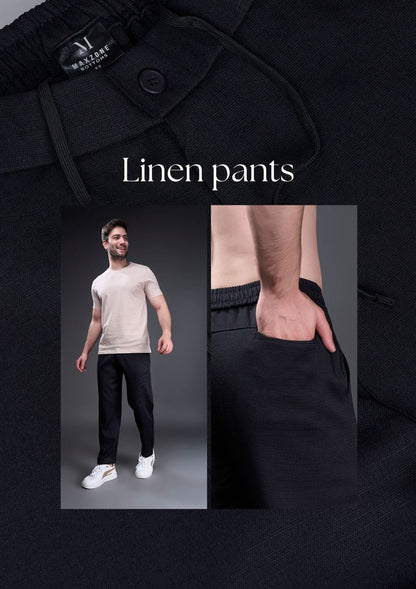 Iho G 241 Dn 2657 Maxzone Clothing Linen Mens Pants Wholesale Rate