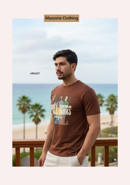 Iho G 258 Maxzone Clothing Tencil Lycra Mens Tshirts Wholesale