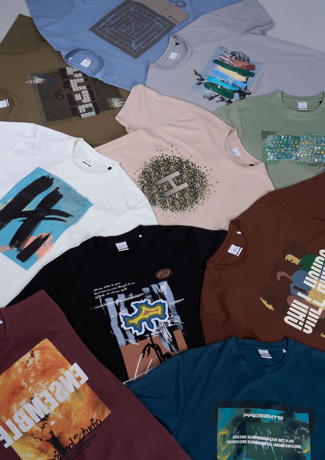 Iho G 258 Maxzone Clothing Tencil Lycra Mens Tshirts Wholesale