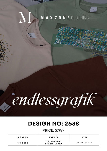 Iho G 258 Maxzone Clothing Tencil Lycra Mens Tshirts Wholesale