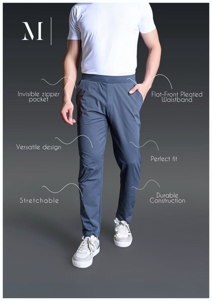 Iho G 267 A Dn 2663 Maxzone Clothing Lycra Mens Track Pants Exporter Gujarat